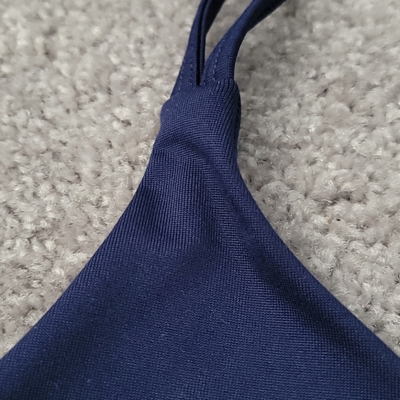 3/25$ La Senza Strappy Navy Blue Bralette M - Picture 3 of 6